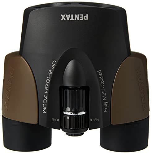 Pentax UP 8-16x21 Brown Binoculars (Brown) Fully-multi coating Zoom Tripod socket provide - Image 3