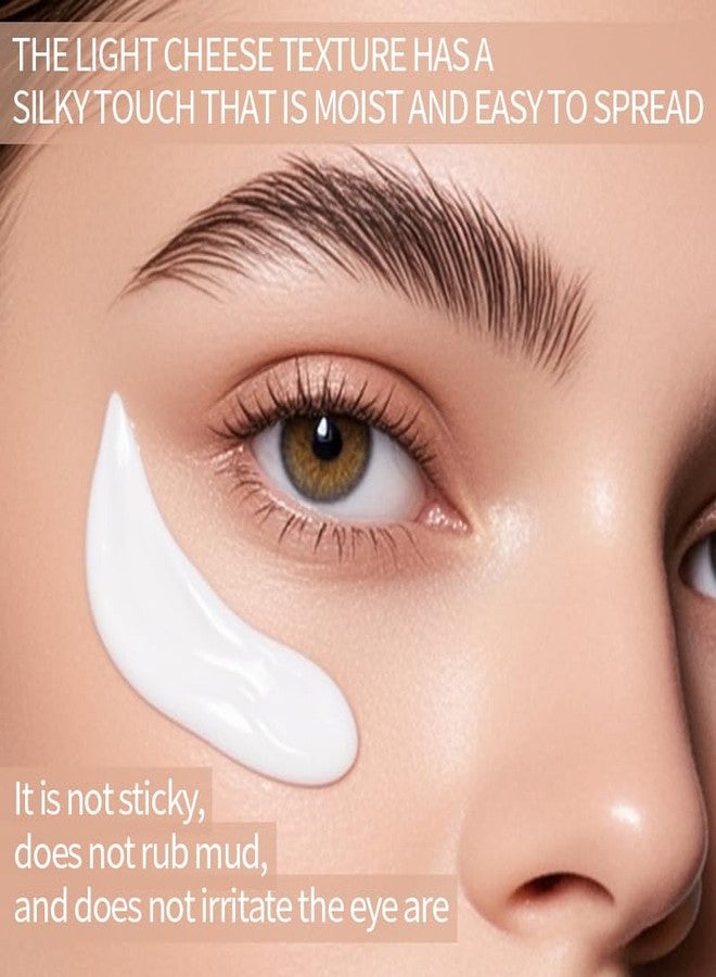 LADY ROSE Brightening Eye Cream with Retinol, Niacinamide & Hyaluronic Acid, Hydrating Care for Dark Circles & Puffiness, 20g (Note: Cream May Stick to Lid, Full Volume Guaranteed) - Image 4