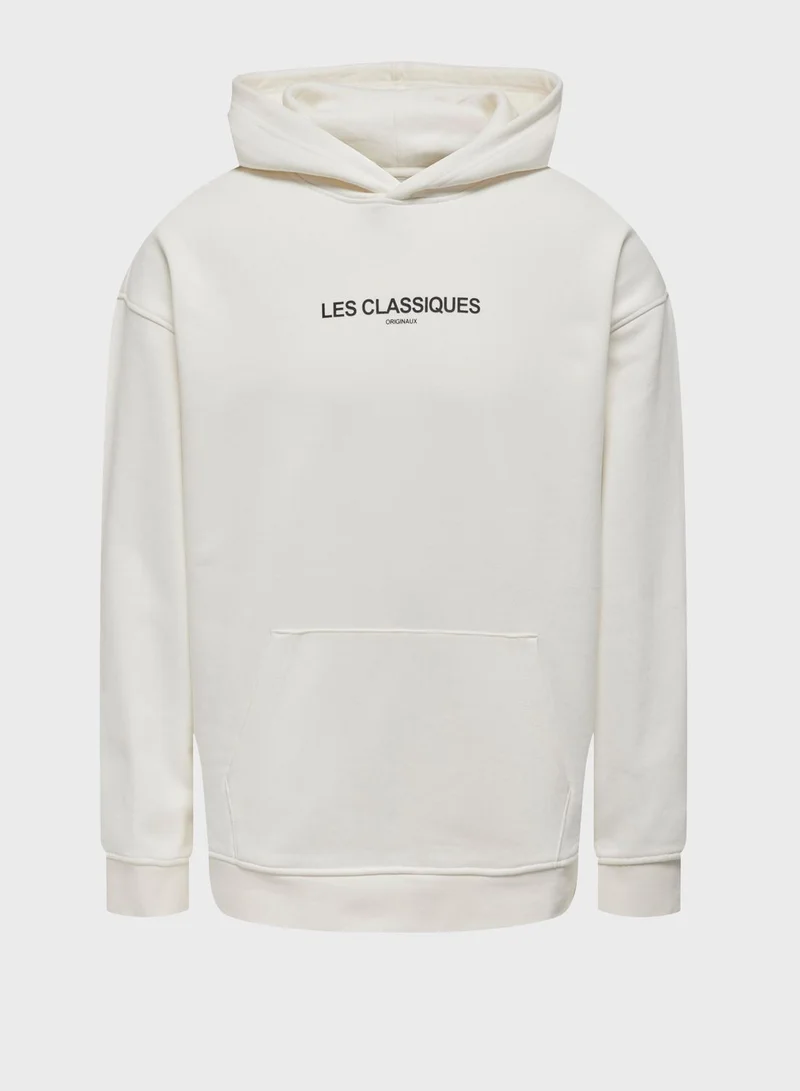 Only & Sons Essential Relaxed Fit Hoodie