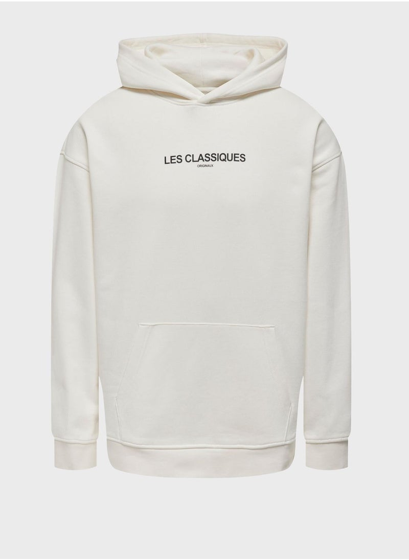 Only & Sons - Essential Relaxed Fit Hoodie - Image 1