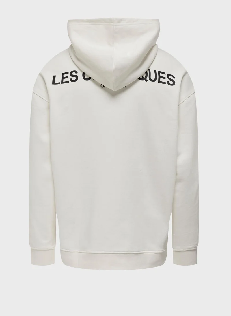 Only & Sons Essential Relaxed Fit Hoodie