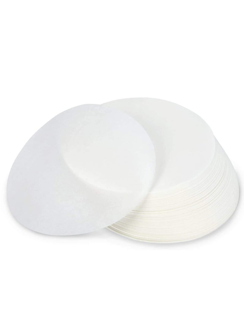 SYOSI ورق برجر هامبرغر 500 قطعة دائري 11 سم ورق برشمان للضغط على البرجر وصانعيها أوراق شمعية للبرغر - Image 3