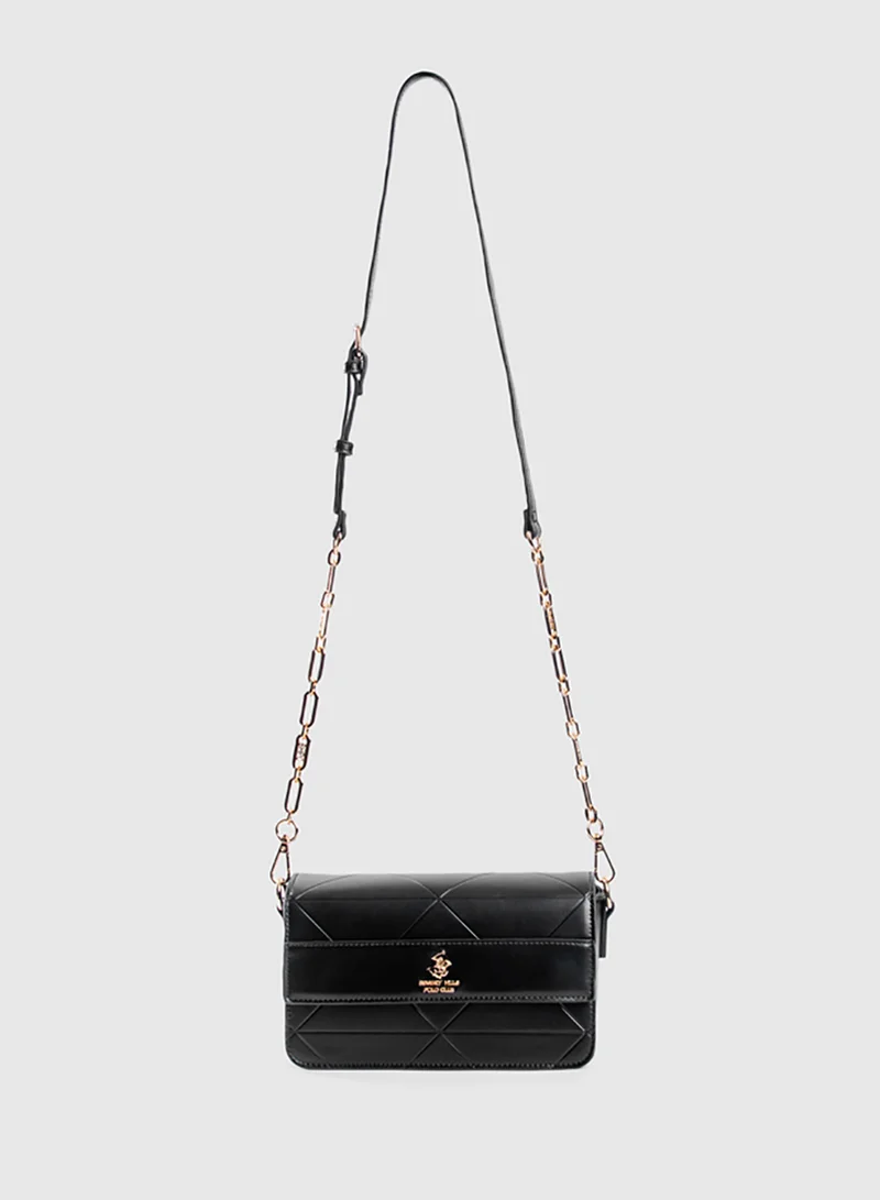 بيفرلي هيلز بولو كلوب Logo Detail Crossbody Bag