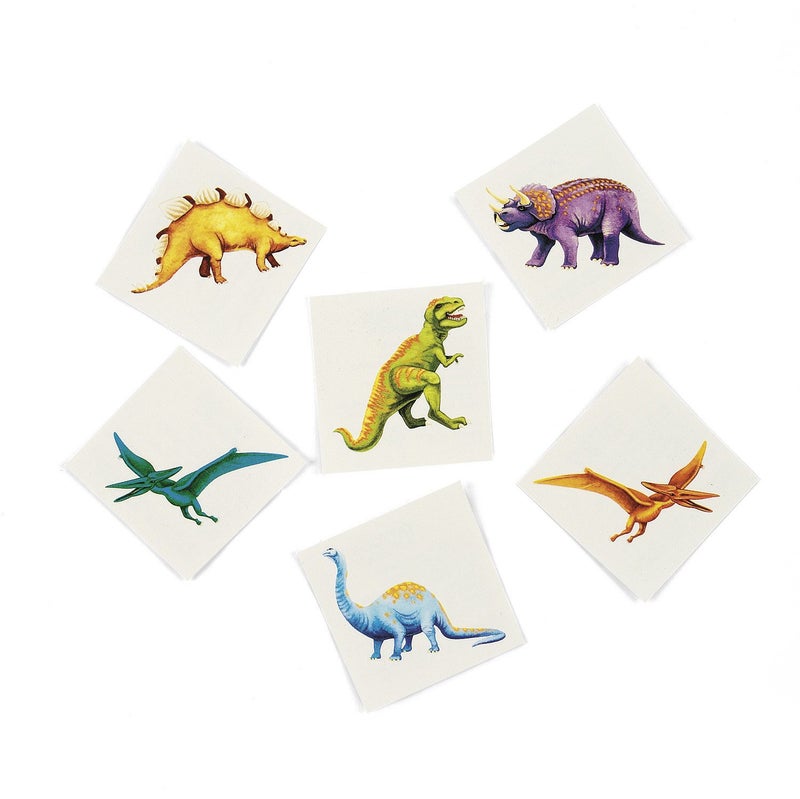 Fun Express Cool Dinosaur Tattoos 6 Dozen - Image 2