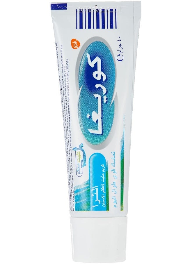 COREGA Corega Denture Fixative Cream, Ultra Cream For Teeth & Gums, 40 G  - Image 4
