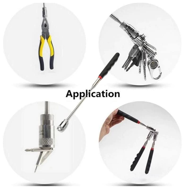 uptodateproducts 3Pcs Mini Portable Telescopic Magnetic Magnet Pen Handy Tool Capacity for Picking Up Nut Bolt - Image 3