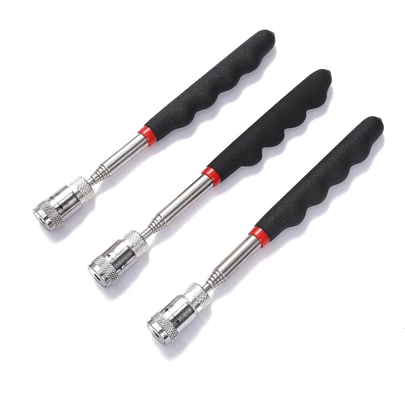 uptodateproducts 3Pcs Mini Portable Telescopic Magnetic Magnet Pen Handy Tool Capacity for Picking Up Nut Bolt - Image 1