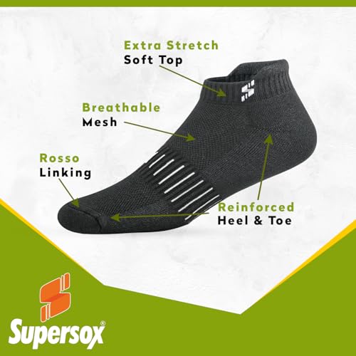 Supersox Bamboo Ankle Length Socks for Woman | 4 Times Softer than Cotton | Sustainable Fabric | Anti-Odour Socks for Sports, Gym & Daily Wear | Dark Grey Colour | Pack of 3 - Image 3