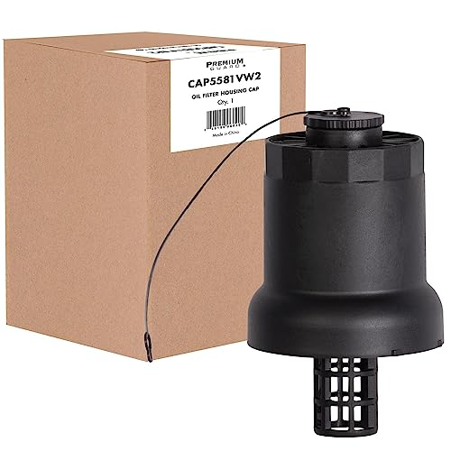 Premium Guard PG CAP5581VW Oil Filter Housing Cap|Fits 2018-12 Volkswagen Passat,2018-05 Jetta,2015-06 Beetle - Image 1