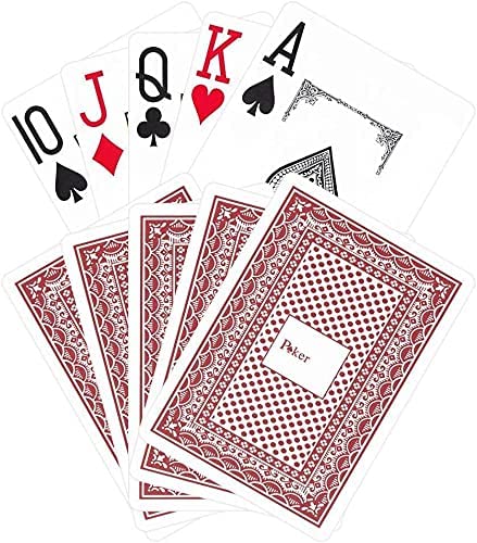 SCHUBERT 4 Decks Poker Plastic Playing Cards - Image 1
