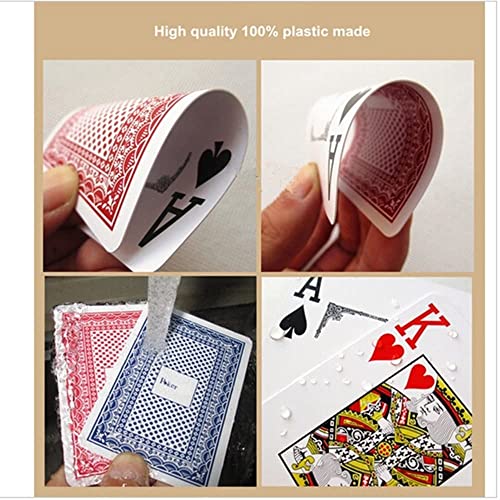SCHUBERT 4 Decks Poker Plastic Playing Cards - Image 5