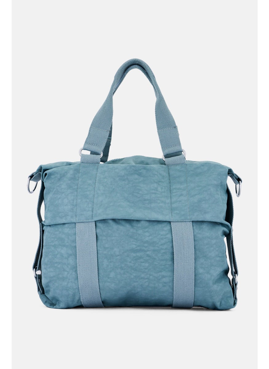 I Love Fashion Women Brand Logo Cross Body Bag 41 L x 35 H x 0 W cm, Blue  - Image 4