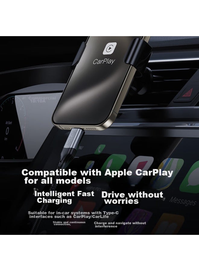 CangHua كابل بيانات Canghua ثنائي الرأس من النوع Type-c، شحن سريع بقدرة 240 واط، متوافق مع Macbook، أجهزة الكمبيوتر المحمولة، Huawei، Apple 16/15 Pro Max، الهواتف، الأجهزة اللوحية، بطول 1 متر - Image 5