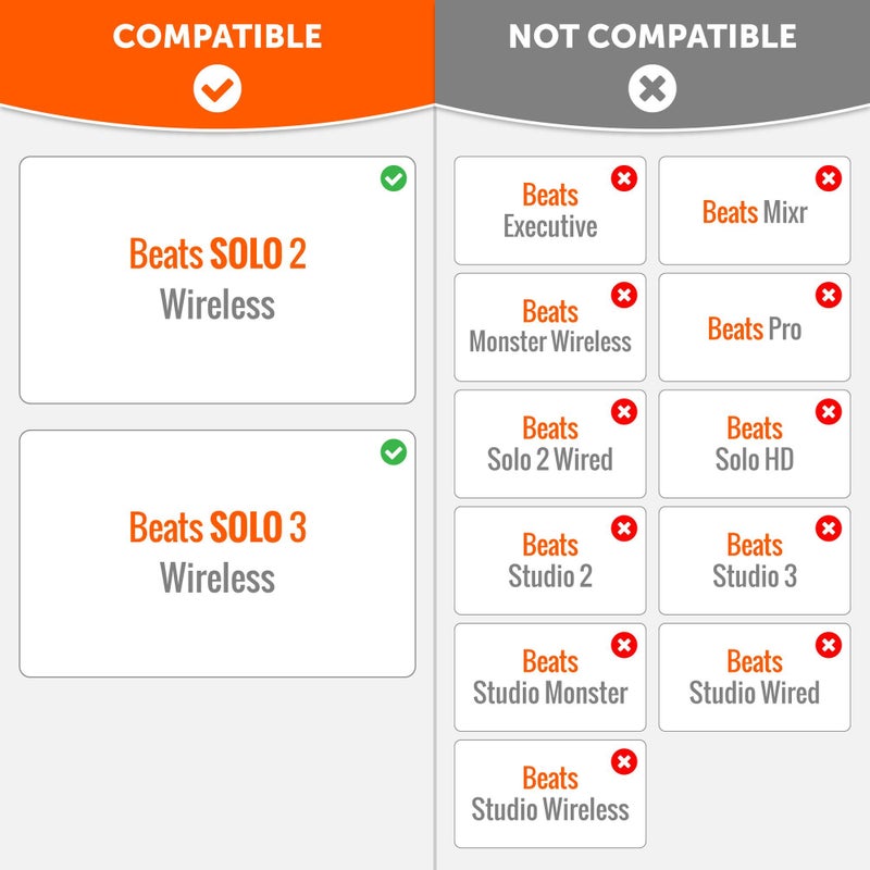 WC Extra Thick Replacement Earpads for Beats Solo 2 & 3 by Wicked Cushions - Ear Pads for Beats Solo 2 & 3 Wireless ON-Ear Headphones - Soft Leather, Luxury Memory Foam, Strong Adhesive | Gold Marble - Image 2