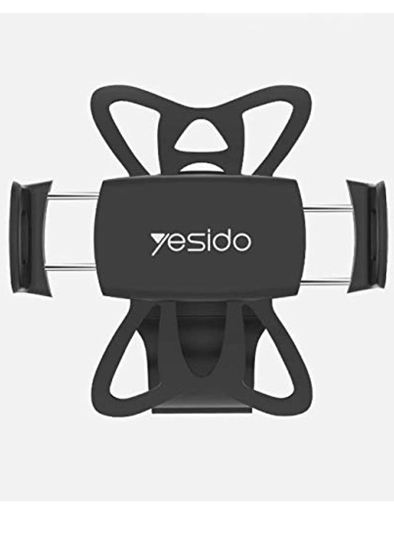 C42 Bike Bicycle Motorcycle Mobile Phone Holder Mount Universal 360 Degree Adjustable Rotation Compatible with iPhone 12 mini/12/12 pro, Samsung Galaxy S21/20 or Note Ultra, Huawei and more - Image 2