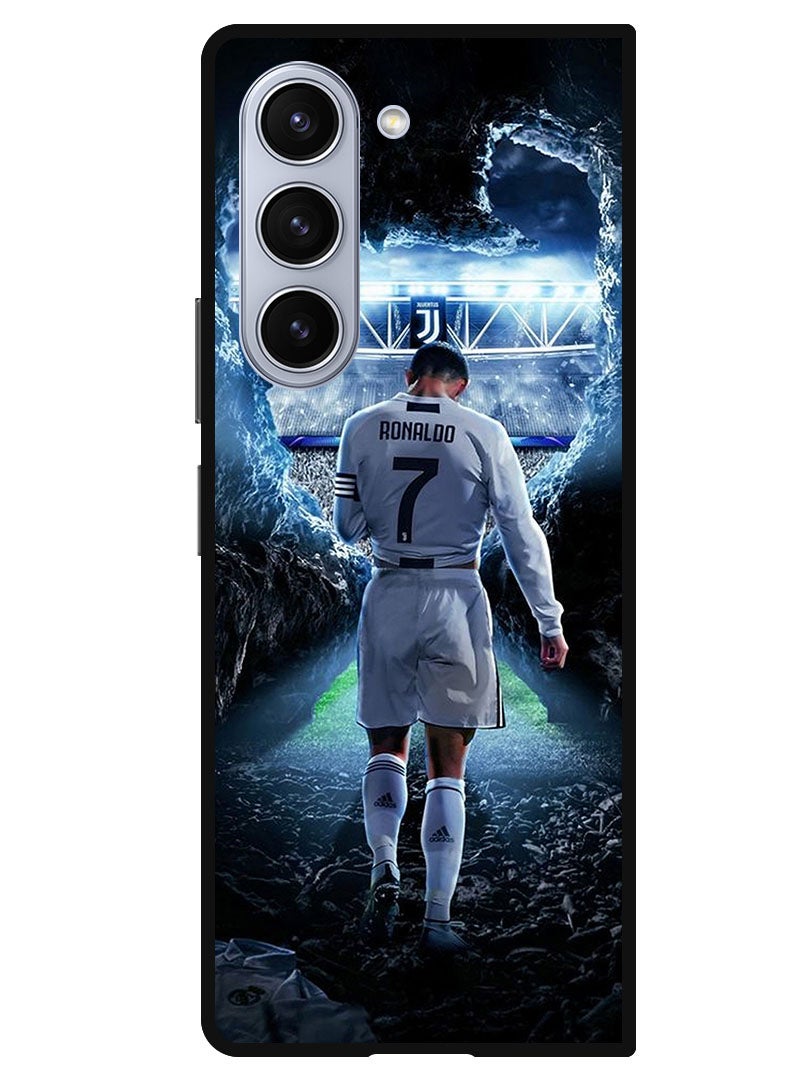 Theodor Protective Case Anti Scratch Shock Proof Bumper Cover For Samsung Galaxy Z Fold 5 Ronaldo - Image 1