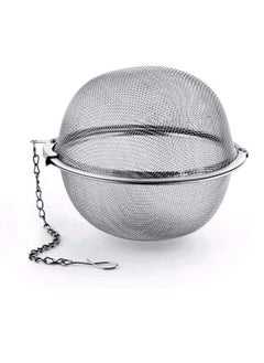 Spaceshoop Tea Infuser, Tea Ball with Chain, Tea Infuser, Tea Filter, Fine Mesh Tea Filter, Stainless Steel Tea Strainer for Loose Tea, Tea Infuser for Cup, Spice Strainer for Cooking with - Herb (1pc)  - Image 1
