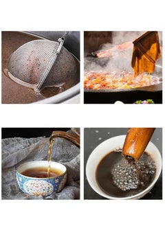 Spaceshoop Tea Infuser, Tea Ball with Chain, Tea Infuser, Tea Filter, Fine Mesh Tea Filter, Stainless Steel Tea Strainer for Loose Tea, Tea Infuser for Cup, Spice Strainer for Cooking with - Herb (1pc)  - Image 4
