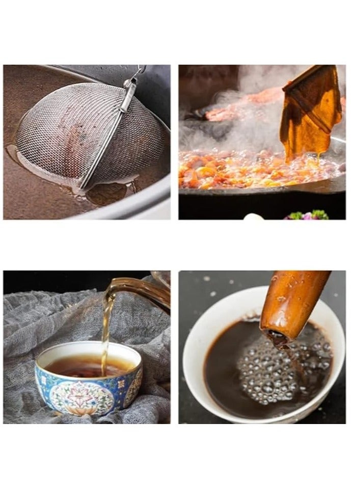 Spaceshoop Tea Infuser, Tea Ball with Chain, Tea Infuser, Tea Filter, Fine Mesh Tea Filter, Stainless Steel Tea Strainer for Loose Tea, Tea Infuser for Cup, Spice Strainer for Cooking with - Herb (1pc) - Image 4