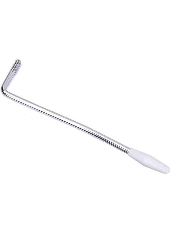 Generic - Silver 6 MM Chrome Thread Tremolo Arm Electric Guitar Tremolo Arm Thread Metal Single Tremolo Arm Whammy Bar with Tip for Stratocaster Electric Guitar Tremolo System, Electric Guitar Parts - Image 1