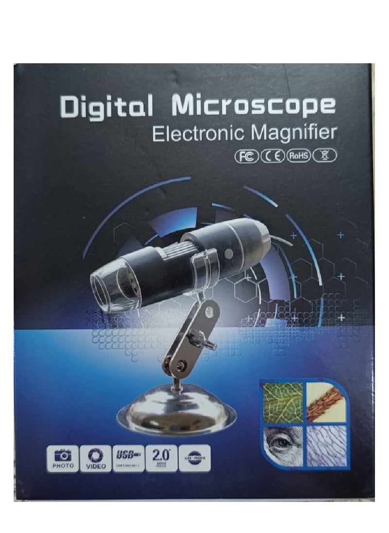 Generic 1000x Digital Microscope Camera with Stand  - Image 1