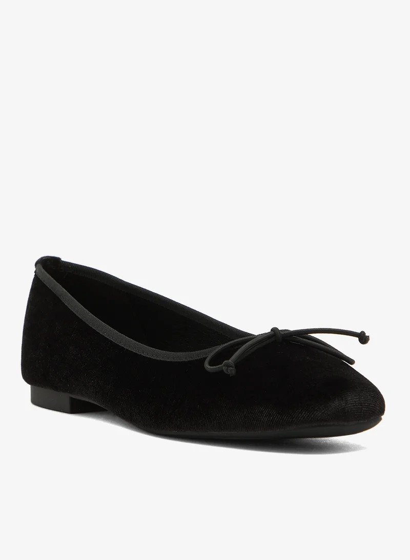 جينجر Classic Suede Ballet Flats