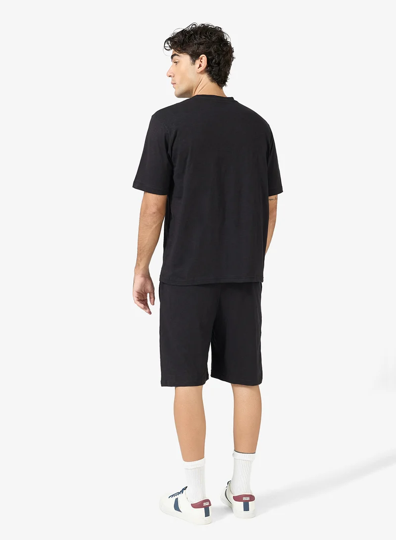 Seventy Five Basics T-Shirt & Shorts Set
