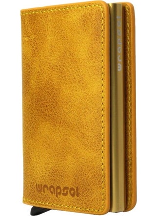 Wrapsol Mechanism Wallet Smart Card Holder Book Leather  - Image 1