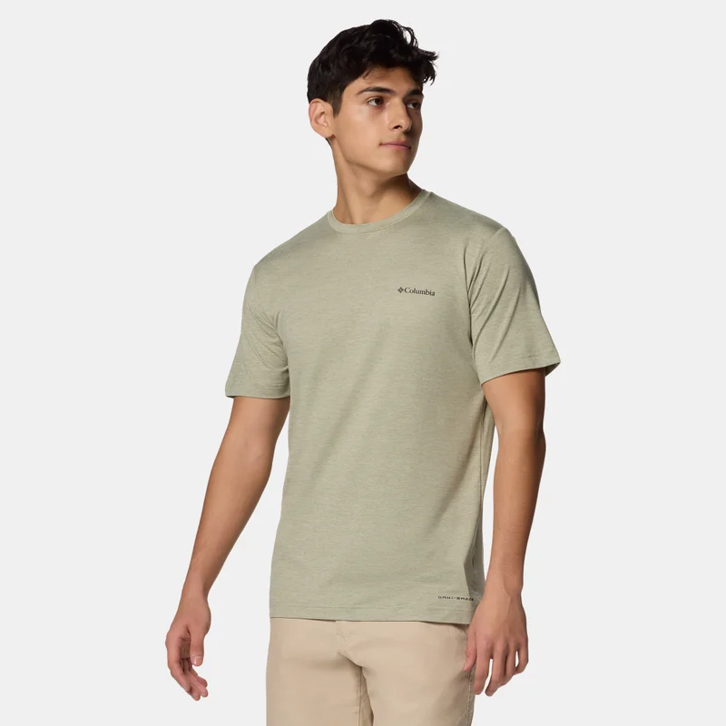 Columbia Green Men's Kwick Hike Graphic T-Shirt for Men | Best Price UAE