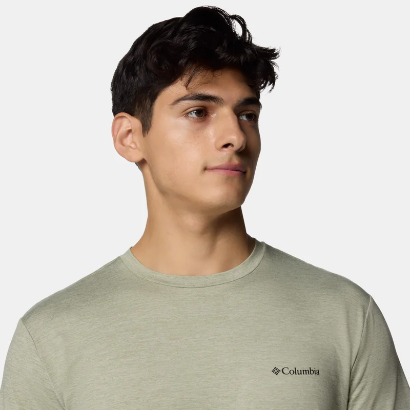 Columbia Green Men's Kwick Hike Graphic T-Shirt for Men | Best Price UAE