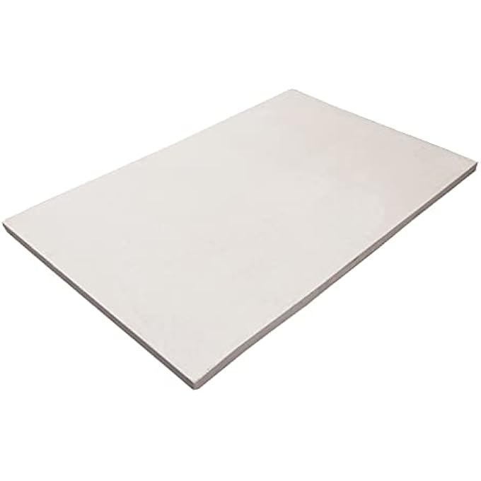 STORE CERAMIC FIBER INSULATION BAFFLE BOARD, REPLACEMENT BOARD FOR ENGLANDER, SUMMERS HEAT & TIMBER RIDGE 30/50 SERIES - AC-30CFB - 2300F RATED - 1/2 X 9.5 X 18.5 - Image 1