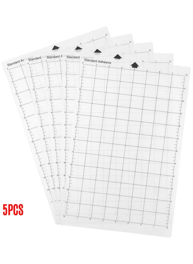 NIBEMINENT 5-Piece Replacement Transparent Cutting Mat Clear  - Image 5