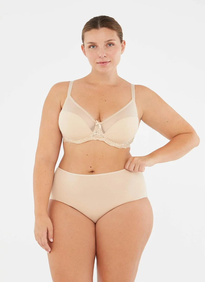 dagi Minimizer Bra Interlock Non Padded Wired Fixed Strap Underwear
