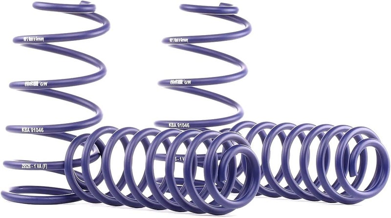 HR H&R Lowering Springs for Seat Leon, Toledo, Volkswagen Bora, Golf IV 2WD (1997) - 35mm Drop - Image 1