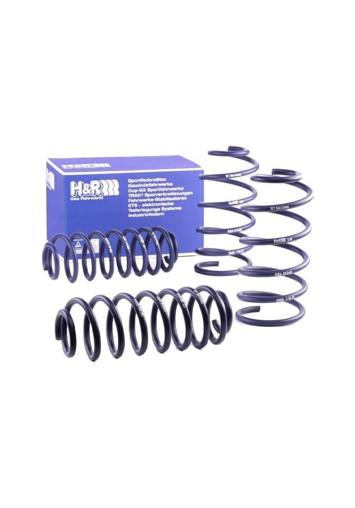 HR H&R Lowering Springs for Seat Leon, Toledo, Volkswagen Bora, Golf IV 2WD (1997) - 35mm Drop - Image 2