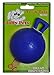 Jolly Pets TugnToss Heavy Duty Dog Toy Ball with Handle 3 InchesMini Blue Model403 BL - Image 3