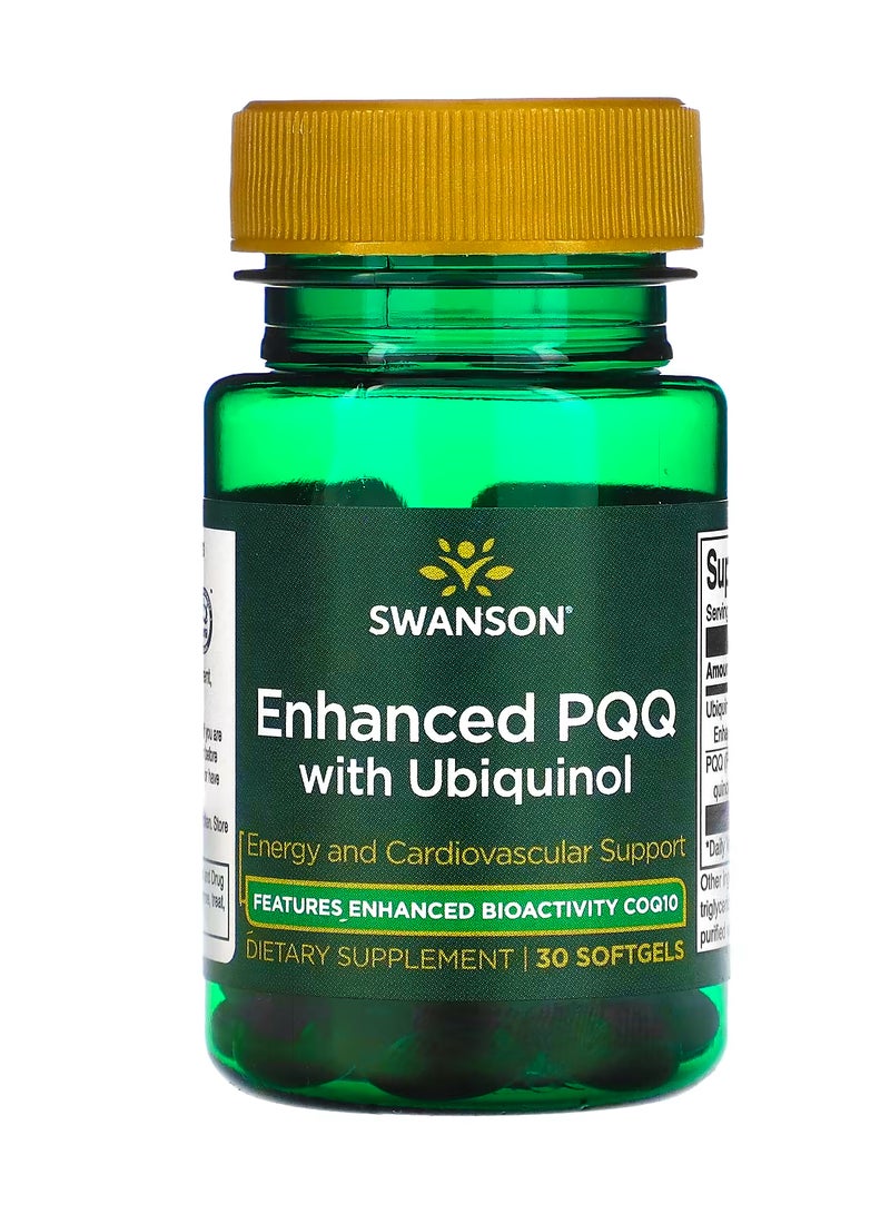 Enhanced PQQ with Ubiquinol 30 Softgels