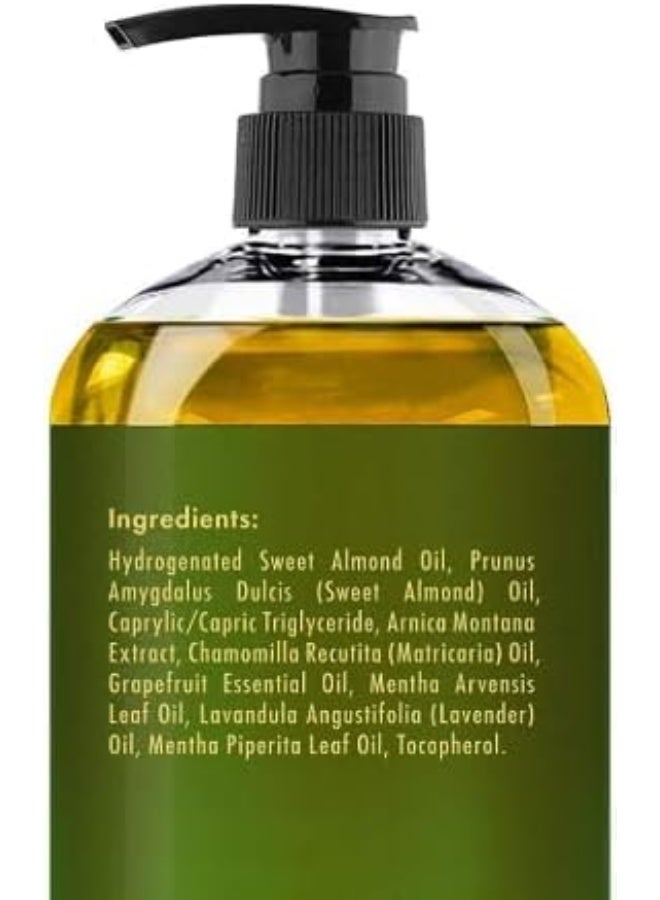 MAJESTIC PURE Arnica Sore Muscle Massage Oil for Body - Image 3