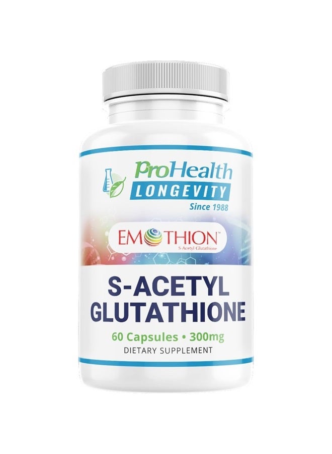ProHealth S-Acetyl Glutathione (Emothion™) (300 mg - 60 Capsules) - Image 1