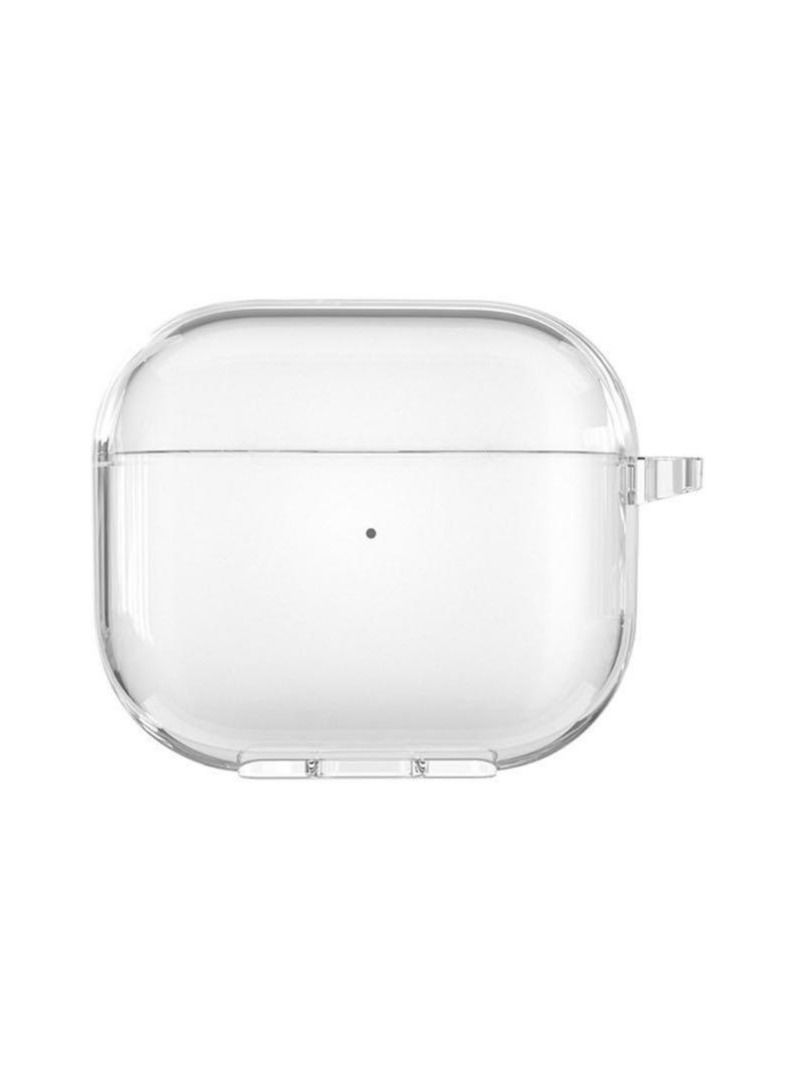 موكوم غطاء شفاف شفاف لجهاز Airpod 3