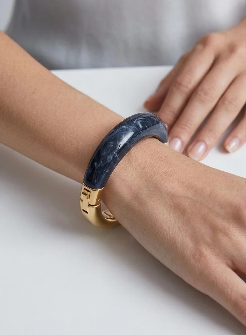 REISS  SALMA: Scoop Hinged Bangle for Women | Best Price UAE