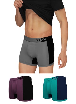 Pack of 3 Dualist Intellisoft Micro Modal Color Blocked Colorblock Men Trunk - pzsku/Z6E97B235E53A09A74079Z/45/_/1718109672/79e8e6d6-f00b-4a3f-89c3-bc47dd43ca3a