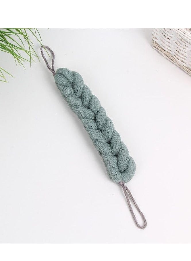 Dollar A sponge bathing exfoliator for adults and children to gently exfoliate and soften the skin, removing dead skin cells - Mint - Image 3