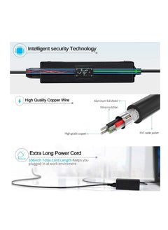 Ntech 45W/65W  HP Blue Pin 19.5V 2.31A Laptop Power Adapter (4.5mm x 3mm Black)  - Image 3