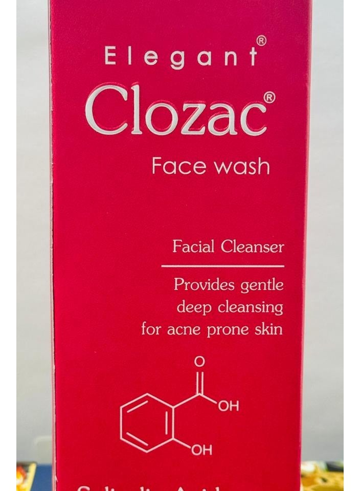 Clozac Face wash 60 ML