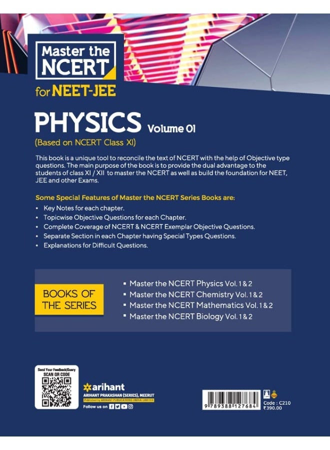 Arihant Publication India Limited Master the NCERT for NEET and JEE Physics Vol 1  - Image 3