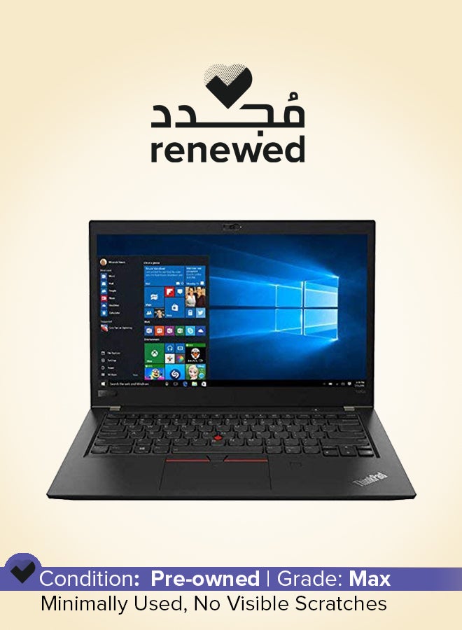 Lenovo Renewed - T480s ThinkPad Laptop With 14-Inch HD Display,Intel Core i5-8th Gen Processor/16GB DDR4 RAM/256GB SSD/Windows 10 Pro English Black