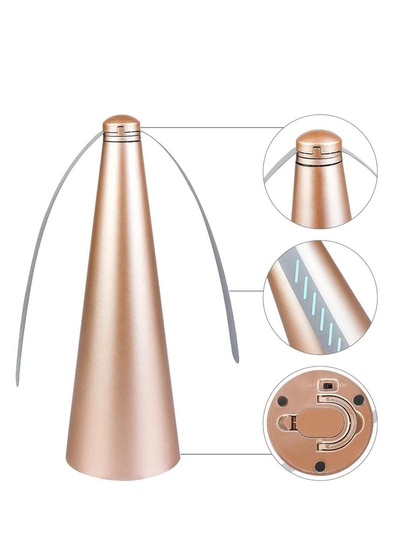 KASTWAVE Fly Repellent Fan  Portable Electric Mosquito/Fly/Insect Away Insect , Household and Enjoy Outdoor Meal (Rose Gold)  - Image 5