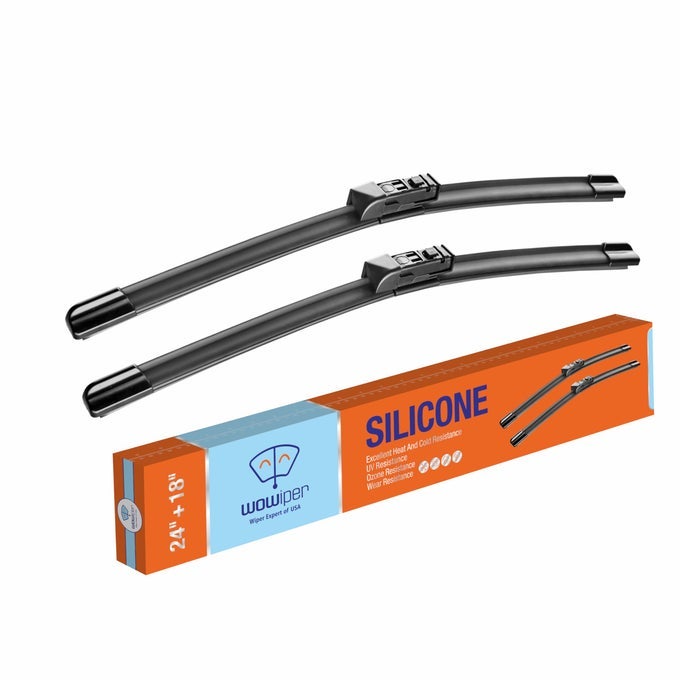 Silicone Wiper Blades 24 18 Automotive Replacement Windshield Wiper Blades For Mazda Cx5 20232017Mazda Cx9 20232016Mazda 6 20212018 Oem Quality Wipers For Front Windshieldset Of 2