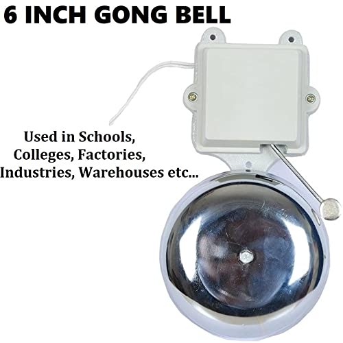 Generic Aimers Electric School Gong Bell 6 inch for Schools Colleges Factories Industries am7282048  - Image 2